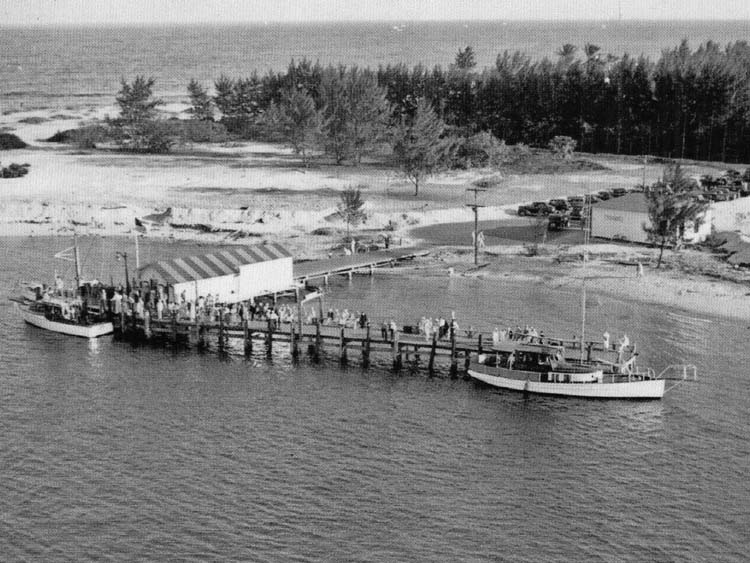 early photograph of Annie's dock
