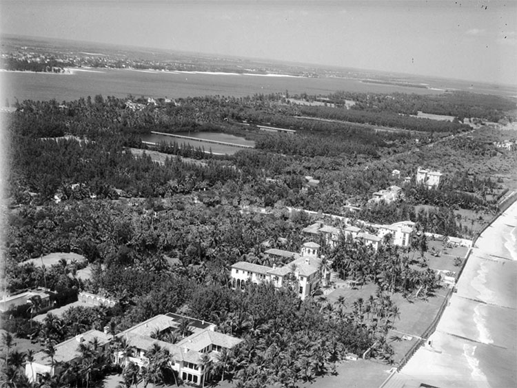 Aerial photo of Heamaw, Casa Bendita and Munn's estates